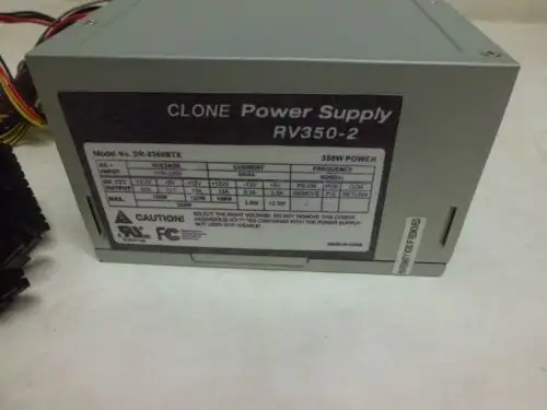 New Clone Of Rosewill Rv350-2 350-Watt Power Supply Atx Dr-8360Btx