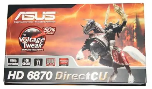 Asus Amd Radeon Hd 6850 (Eah6850 Dc/2Dis/1Gd5/V2) 1Gb Gddr5 Sdram Pci Express...