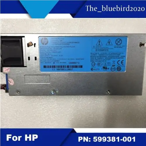 HP 180 G6 360/380 G6 G7 460W 599381-001 593188-B21 alimentation électrique