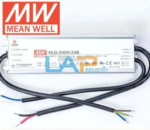 Mean Ewll HLG-240H-42B 42V 5.72A 防水開關電源