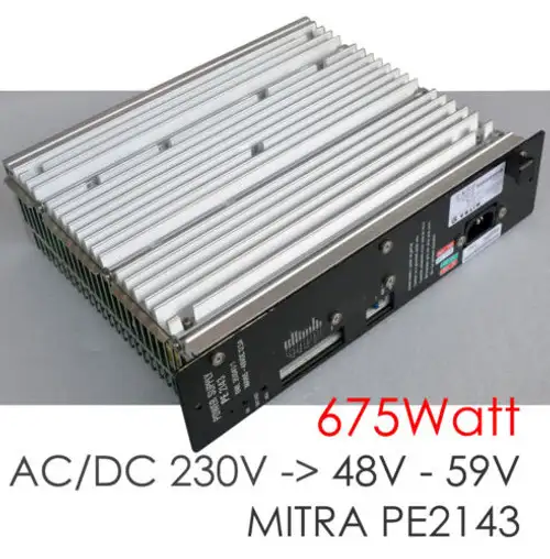 675W Mitra Pe2143 Philips Power Supply Ac/Dc 230V - 48V - 59V Adapter Pe2143/00