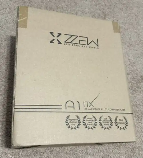 Zzew A1P Mini-Itx Case Micro Itx Pc Case + 350W 80 Gold Plus Power.