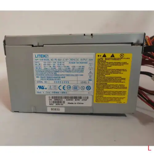 For Dell Inspiron 530 350W Power SupplyPs-6351-2 Cn-03631C