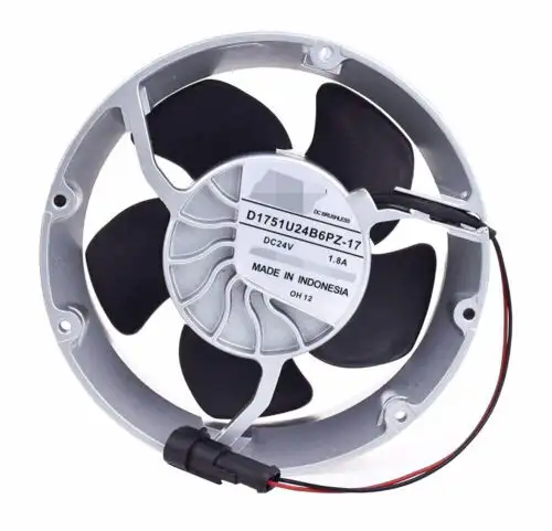 ABB D1751U24B6Pz-17 17050Mm 24V 1.8A 2Pin 冷卻風扇