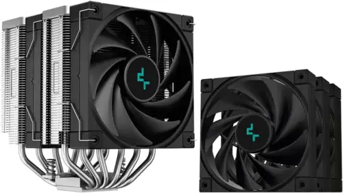 Ak620 Cpu Cooler & Fk120 3In1 Cooling Fans 6 Copper Heat Pipes 260W Tdp Intel