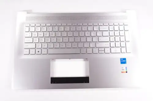 HP M50458-001 17-CP0076NR 掌托鍵盤自然銀