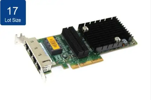 Sun Atls1Qge dört portlu Gigabit Ethernet adaptörü PCIe alçak profil