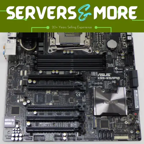 Asus X99-Ws/Ipmi Mb & Intel Xeon E5-2690V4 14 Cores 256Gb Ram & 2Tb Nvme & Hs