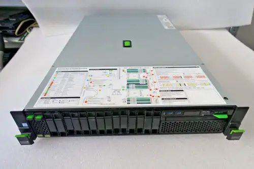 Fujitsu Rx2540 M2 16 X Sff E5-2667V4 8C 3.2Ghz 32Gb 2 X 600Gb 15K.2X 800W サーバー