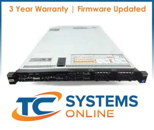 Dell Poweredge R630 2X 2680V3 2.5Ghz=24Core 96Gb 4X1.2Tb 10K H730
