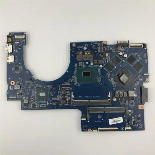 915467-601 For Hp Laptop 17-Ab 17-W I7-7700Hq 1050/4Gb Motherboard
