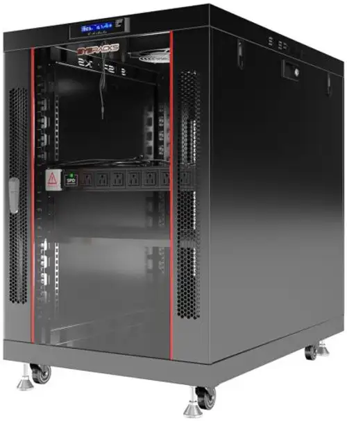 Sysracks 15U Server Rack Cabinet Premium Network Enclosure 35" Depth