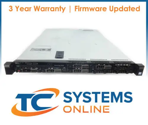 Dell Poweredge R430 2X 2637V3 3.5Ghz=8Core 64Gb 5X1.8Tb 12G H730