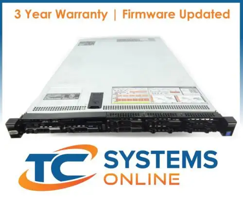 Dell Poweredge R630 2X 2620V3 2.4Ghz=12Core 64Gb 5X480Gb Ssd H730