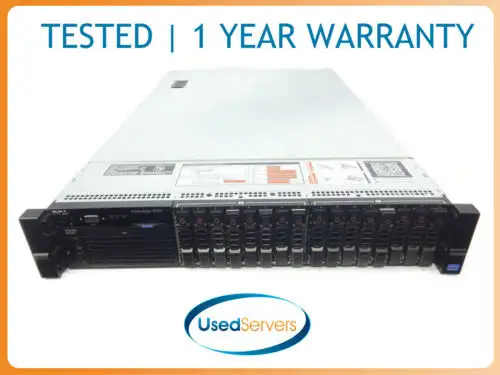 Dell Poweredge R720 16 2X E5-2670 2.6Ghz=16Core 32Gb 16X1.2Tb 10K H710P