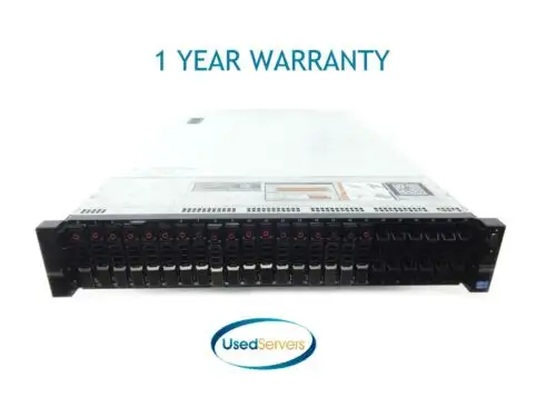 Dell R720Xd 26Xsff 2X E5-2665 2.4Ghz=16Core 192Gb 18X900Gb 10K H710P