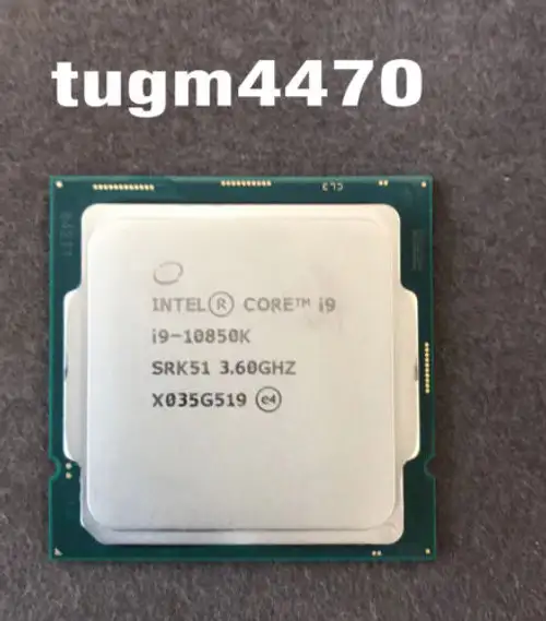 Processore Cpu desktop Intel Core I9-10850K - 5,20 Gh con 10 core e 20 fili