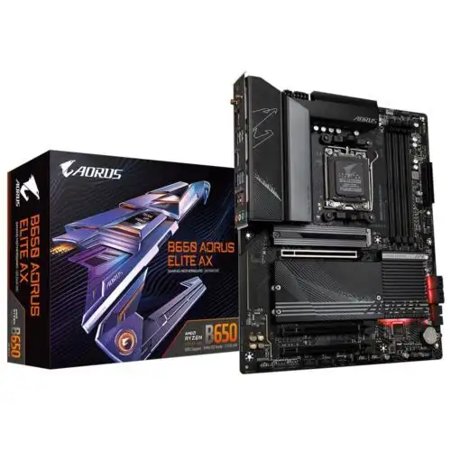 Gigabyte B650 Aorus Elite Ax 1.0 Amd B650 Socket Am5 Atx Ddr5-Sdram Motherboard