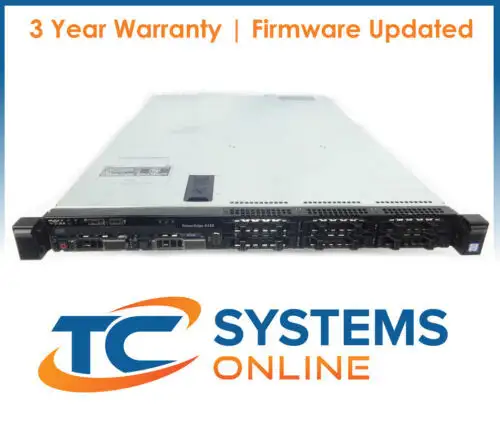 Dell Poweredge R430 2X 2690V3 2.6Ghz=24Core 256Gb 2X1.2Tb 10K H730