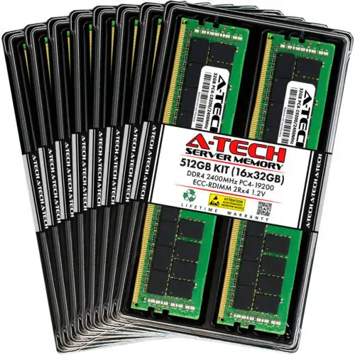 512Gb 16X 32Gb PC4-2400 RDIMM Synology HD6500 記憶體