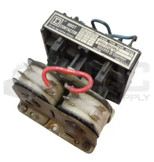Square D 8965 R01S6 Ser D Hoist Contactor 3191777A 8965R01S6