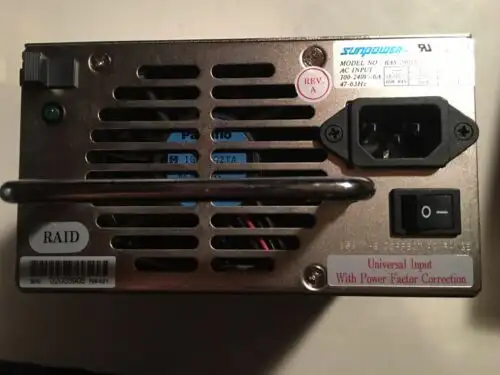 Sunpower Ras-2801P2 704-828 400W Hot-Swapable Power Supply