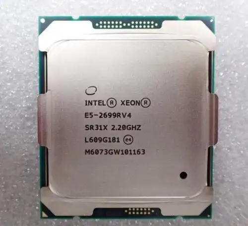 Intel Xeon E5-2699R V4 Cpu Processor 22 Cores 44 Threads Lga 2011-3 2.2Ghz