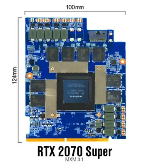 Clevo P750Tm1/P775Tm1; Nvidia Rtx 2070 Super; N18E-G2R; Mxm3.1; Gpu Upgrade Kit