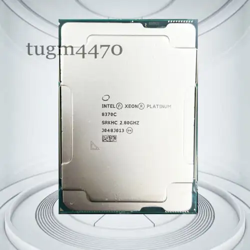 Intel Xeon Platinum 8370C Cpu Processor Lga-41892.80Ghz 32-Core 64-Threads 48M