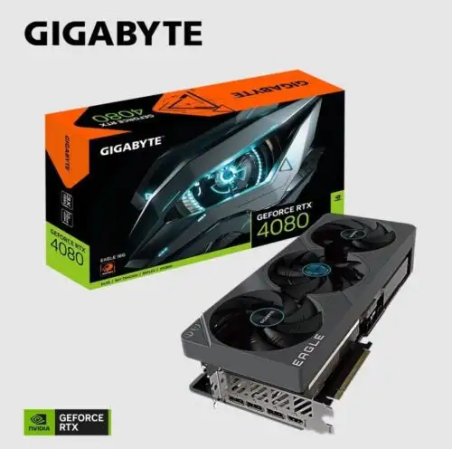 Gigabyte Geforce Rtx 4080 16Gb Gddr6X Gv-N4080Eagle-16Gd Pci-E Video Card