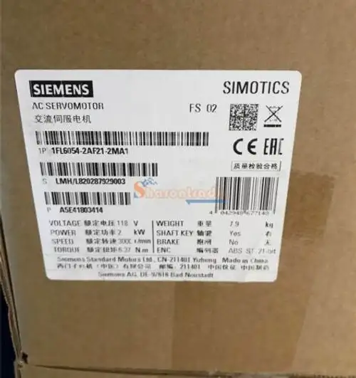 Siemens 1Fl6054-2Af21-2Ma1