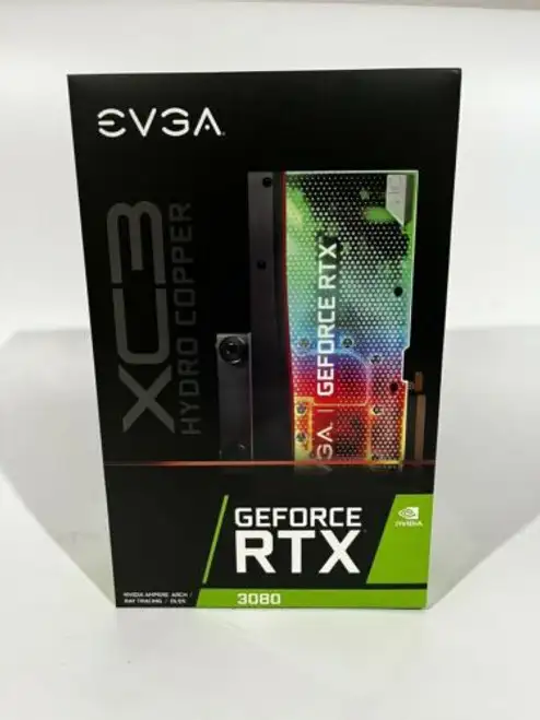 Evga Geforce Rtx 3080 Xc3 Ultra Hydro Copper 10Gb Gddr6X 10G-P5-3889-Kl Gpu
