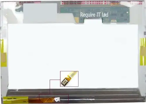 New 15.4" Led Screen Samsung Ltn154At14-Lo1 Or Compatible Lenovo Ibm Laptop