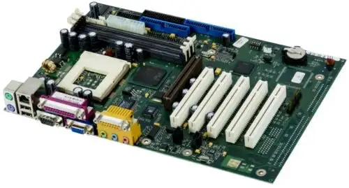 Fujitsu D1219-A10 Gs4 Socket 370 3Xsdram Agp 5Xpci 2Xide Intel 815E マザーボード