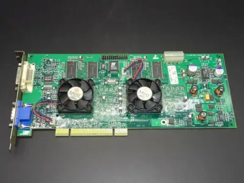 3Dfx Voodoomac 5500 Pci 64Mb Graphics Card For Apple Machintos Vga Dvi #Gk4567-
