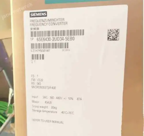Siemens 6Se6430-2Ud34-5Eb0 Drive