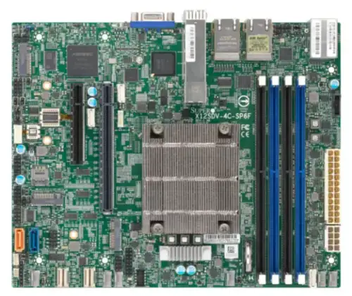 Supermicro X12Sdv-8C-Sp6F Mb - Embedded Flexatx Xeon Icx-D Dual 25Gsfp28