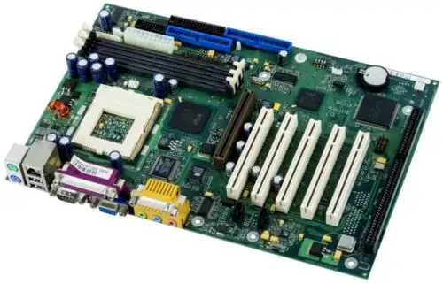 Fujitsu D1219-C32 Gs4 Socket 370 3Xsdram Isa Agp 5Xpci Rj-45 Usb Motherboard-