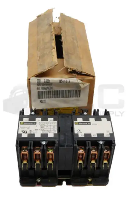 New Square D 8965Dpr53V02 /B Reversing Contactor W/ 9998 Da2V02 Coil 8965Dpr53