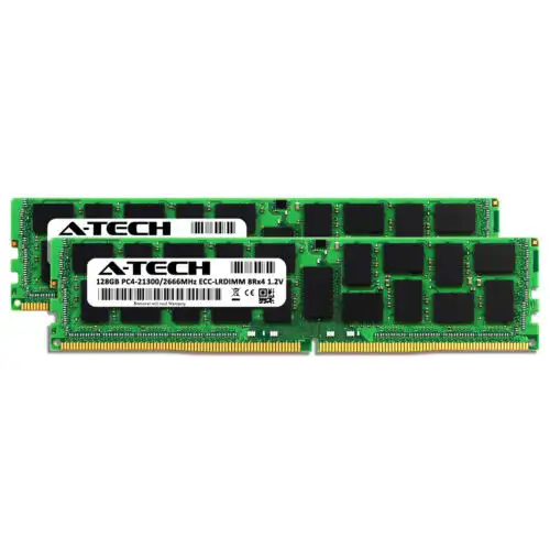 256Gb 2X 128Gb Pc4-2666 Lrdimm Lenovo Thinksystem Sr630 Sr860 Sn850 Memory Ram