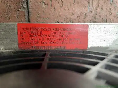 Vlt5052Pt5C20Str0Dlf00A00C1 178B0916 37Kw-45Kw
