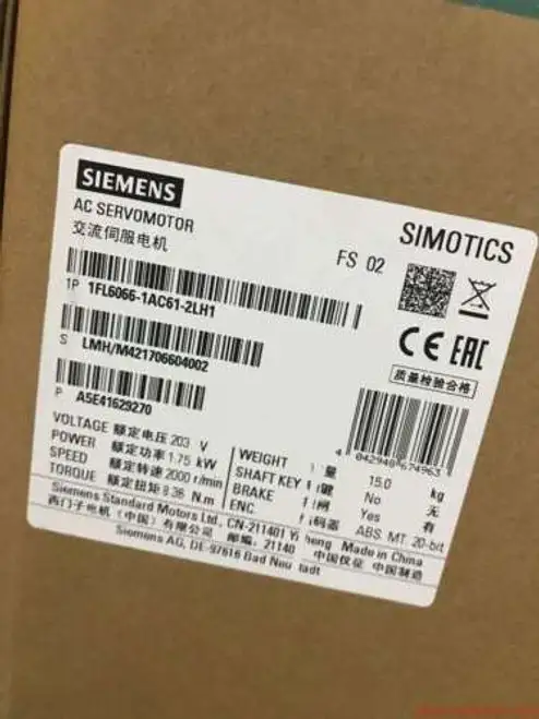V90 400V 1.75Kw 1Fl6066-1Ac61-2Lh1