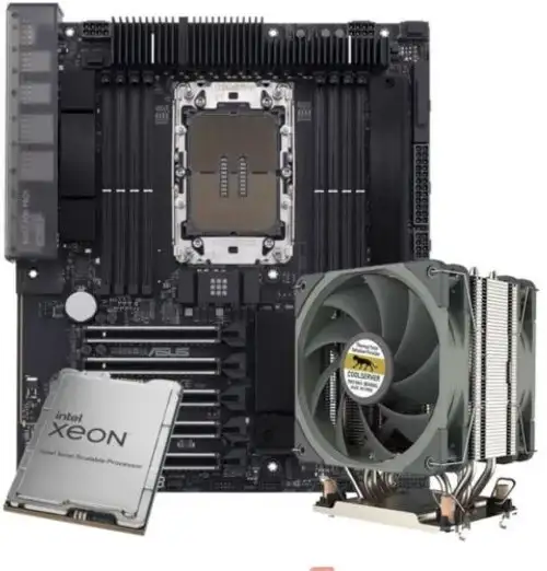 Asus Pro Ws W790-Ace Lga4677 Intel Xeon W5-2455X 12C/24T Cpu Cooler Workstation-