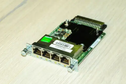 Cisco EHWIC-4ESG card giao diện 4 cổng WAN tốc độ cao PoE