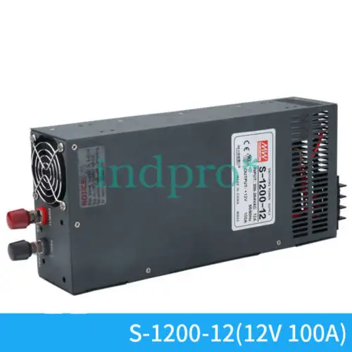 S-1200-12 S-1200-24 S-1200-48 alimentatore switching industriale ad alta potenza