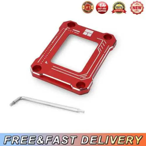 Lga1700-Bcf Gen 12 Cpu Bending Correction Frame Protector For Intel (Red)