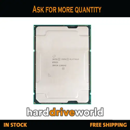 Srkj8 Intel Xeon Platinum 8352S 36-Core 2.20Ghz 48Mb Cd8068904642802 Processor