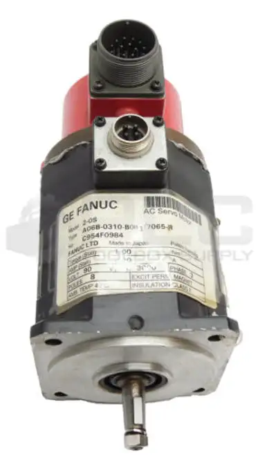 New Ge Fanuc A06B-0310-B001/7065-R Servo Motor W/ A290-0521-V541 Pulse Encoder