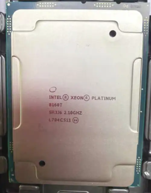 Intel Xeon Platinum 8160T Qs Lga3647 24C/48T 150W 2.10Ghz-3.70Ghz Unlocked-