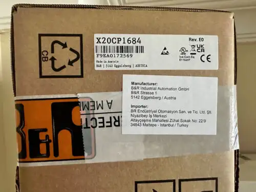 B&R Cpu X20Cp1684